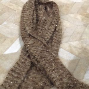 Multicolor sparkling scarf